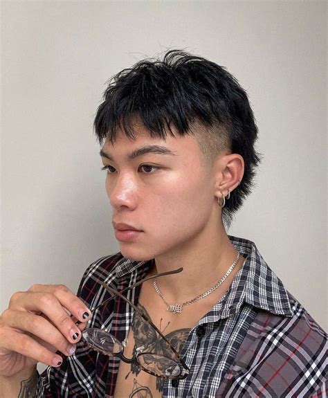 short mullet asian